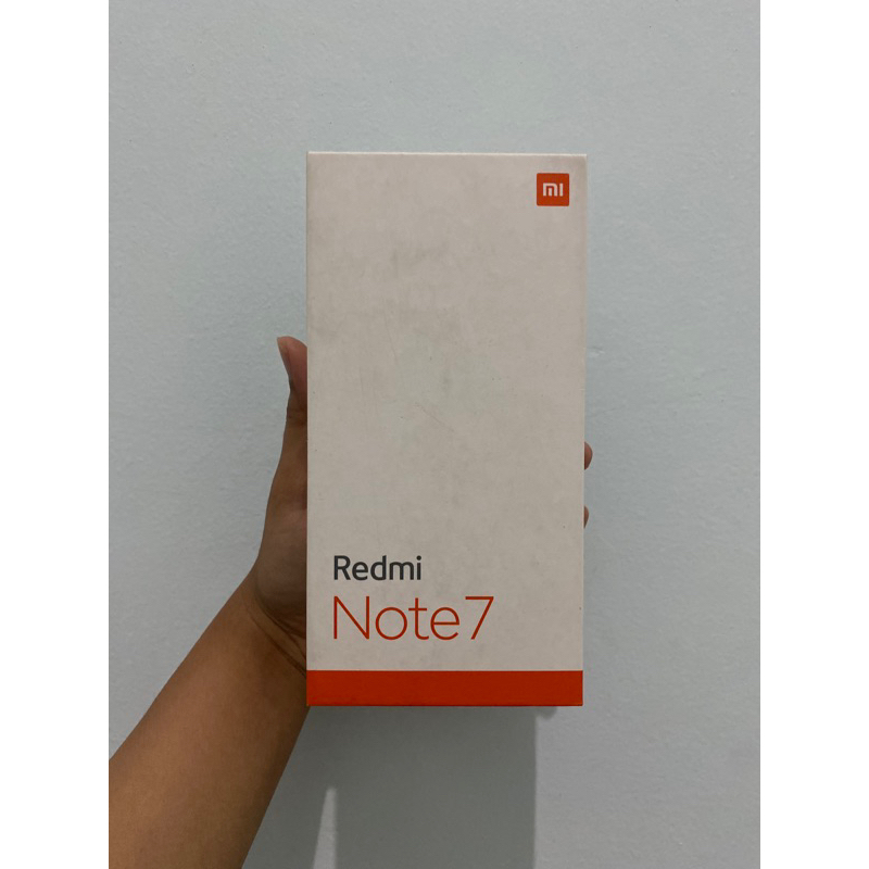 kardus / box redmi note 7 original bekas