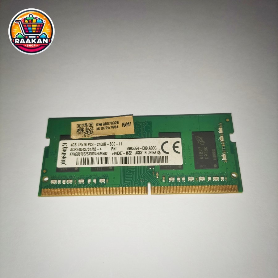 RAM LAPTOP DDR4 PC4 2400 4GB BEKAS
