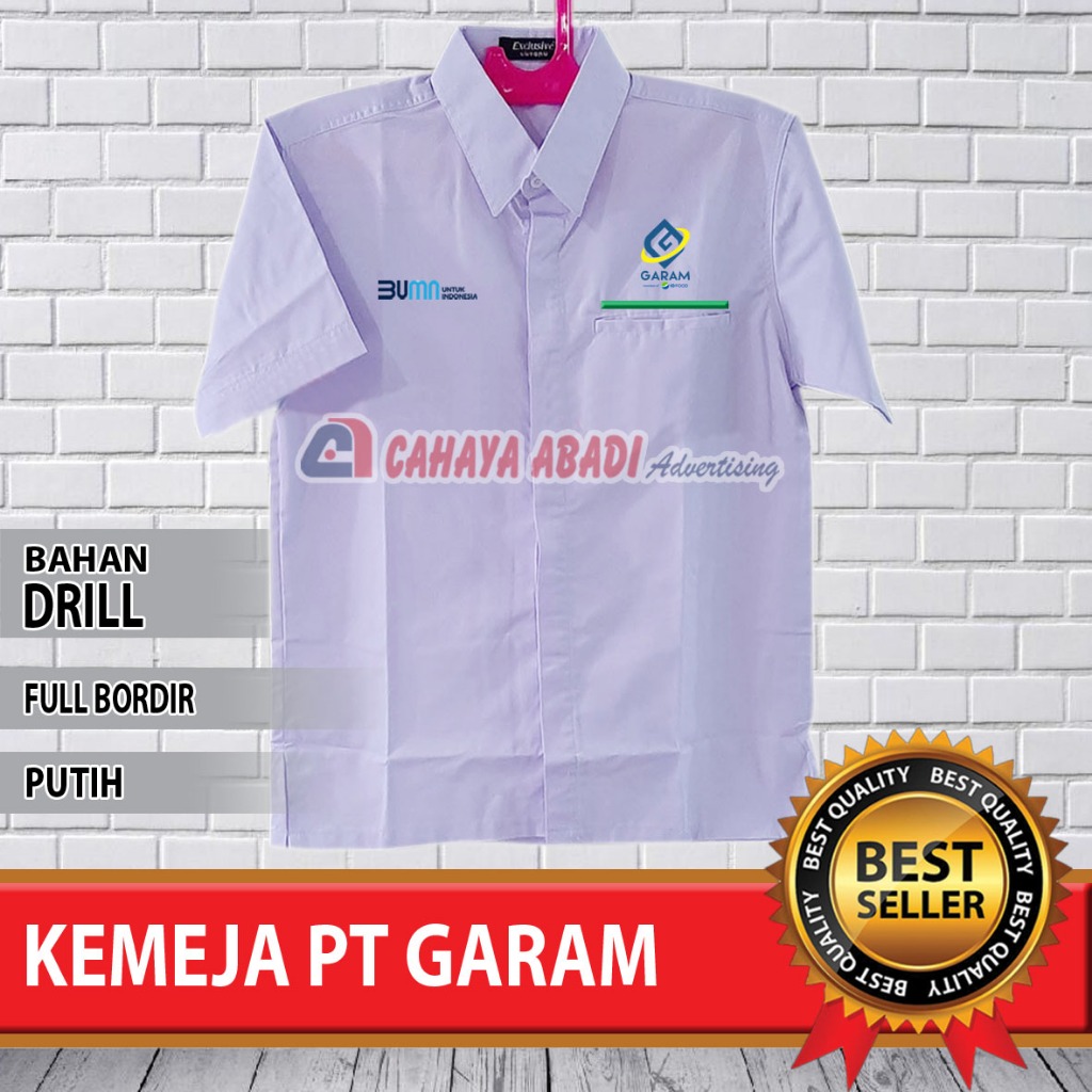 Kemeja BUMN PT Garam Seragam BUMN PT Garam Baju BUMN PT Garam