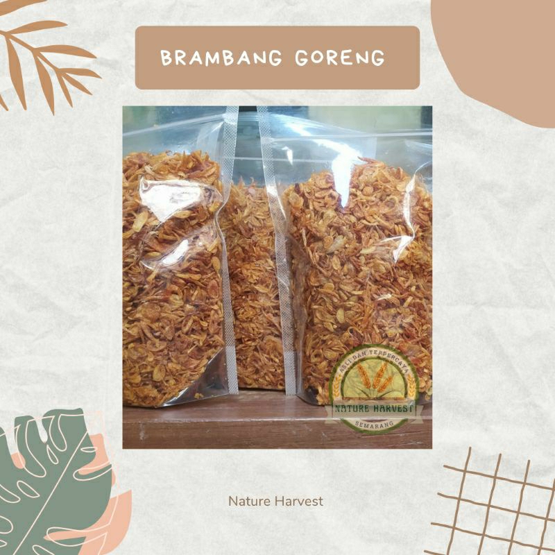 

Brambang Goreng Tanpa Campuran Tepung - 250gr