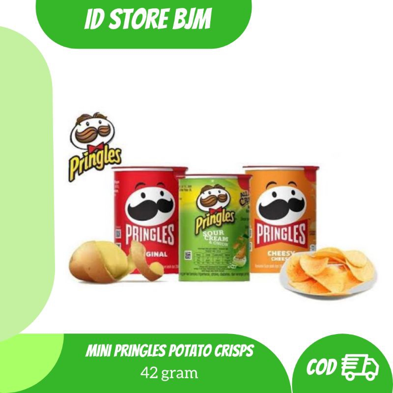 

pringles potato chips 42 gram snack