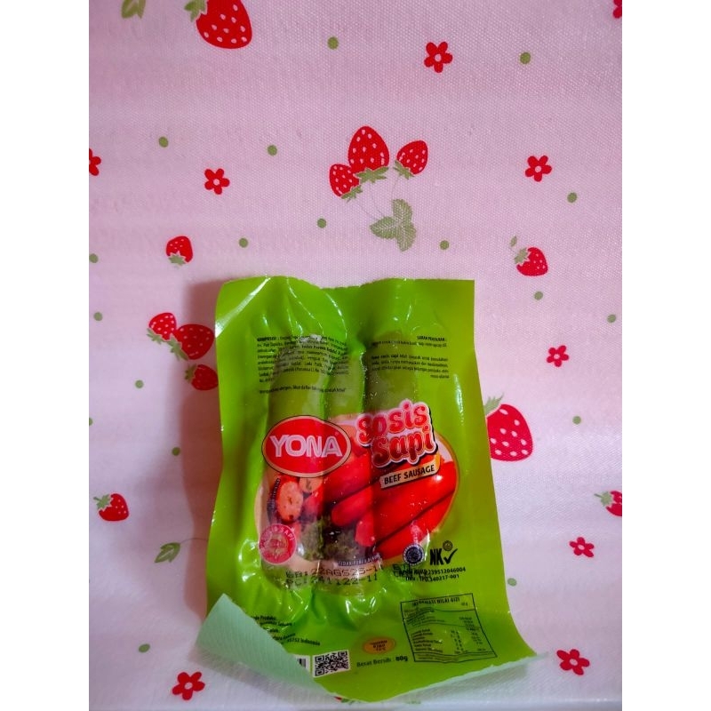 

sosis sapi/Yona sosis/sosis ayam/halal