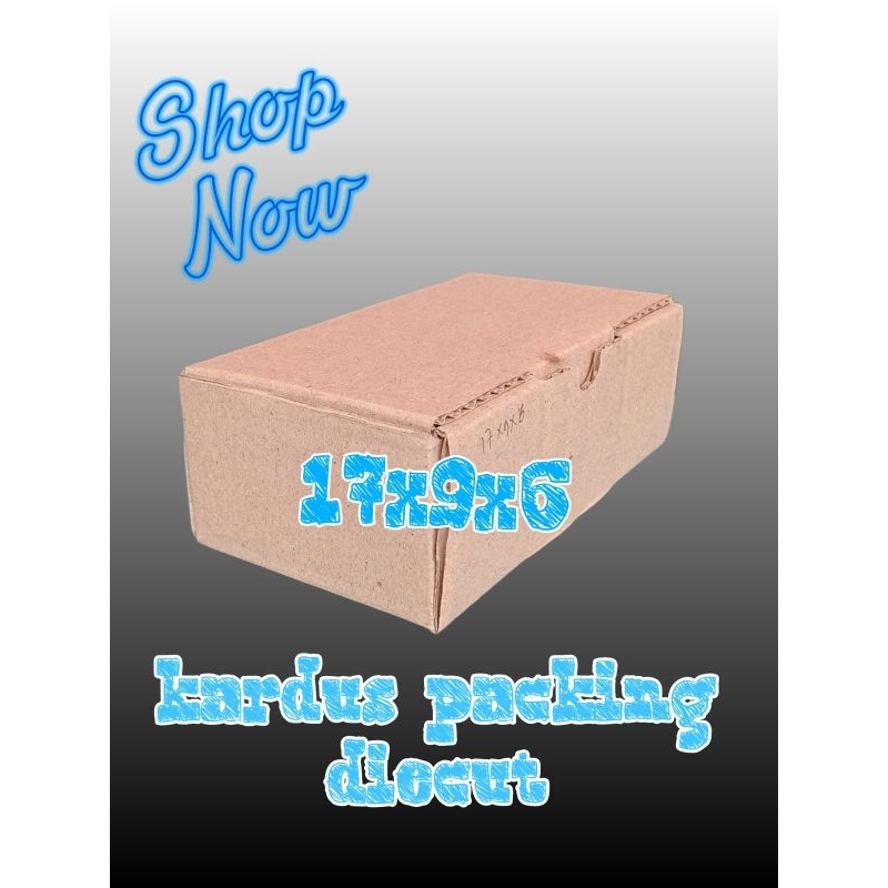 

kardus packing diecut 17x9x6 kardus kecil kardus besar