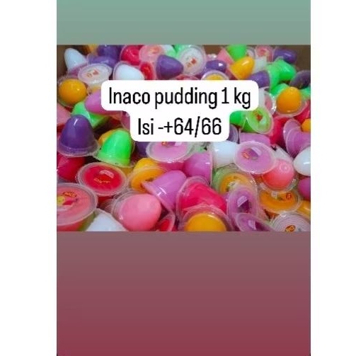 

Ay00! inaco jely pudding 1 kg exp 2026 isi 64/66 pcs