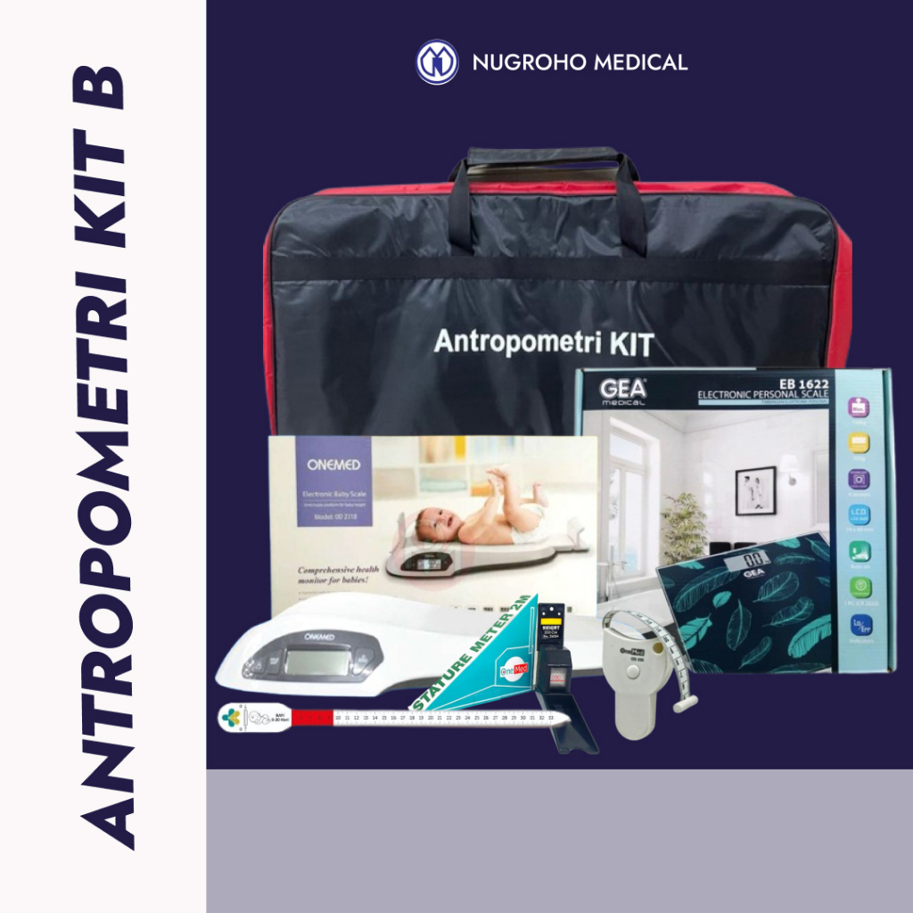 Antropometri kit/Antropometri Kit ABS / Posyandu Kit / Posyandu 1 set/Antropometri Kit Standar (posy