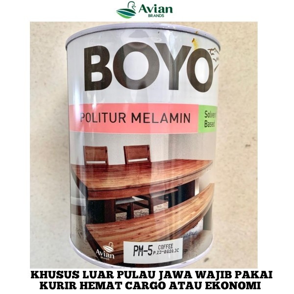 ] Politur Tan Melamine 1800 (Avian Brand) 1 ltr, plitur