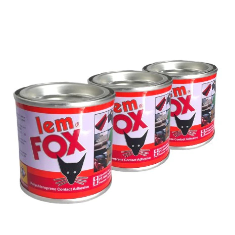 

Lem FOX 70gr Lem Perekat Sepatu Kayu Multifungsi Lem fox Kuning Kaleng Merah 70 Gram