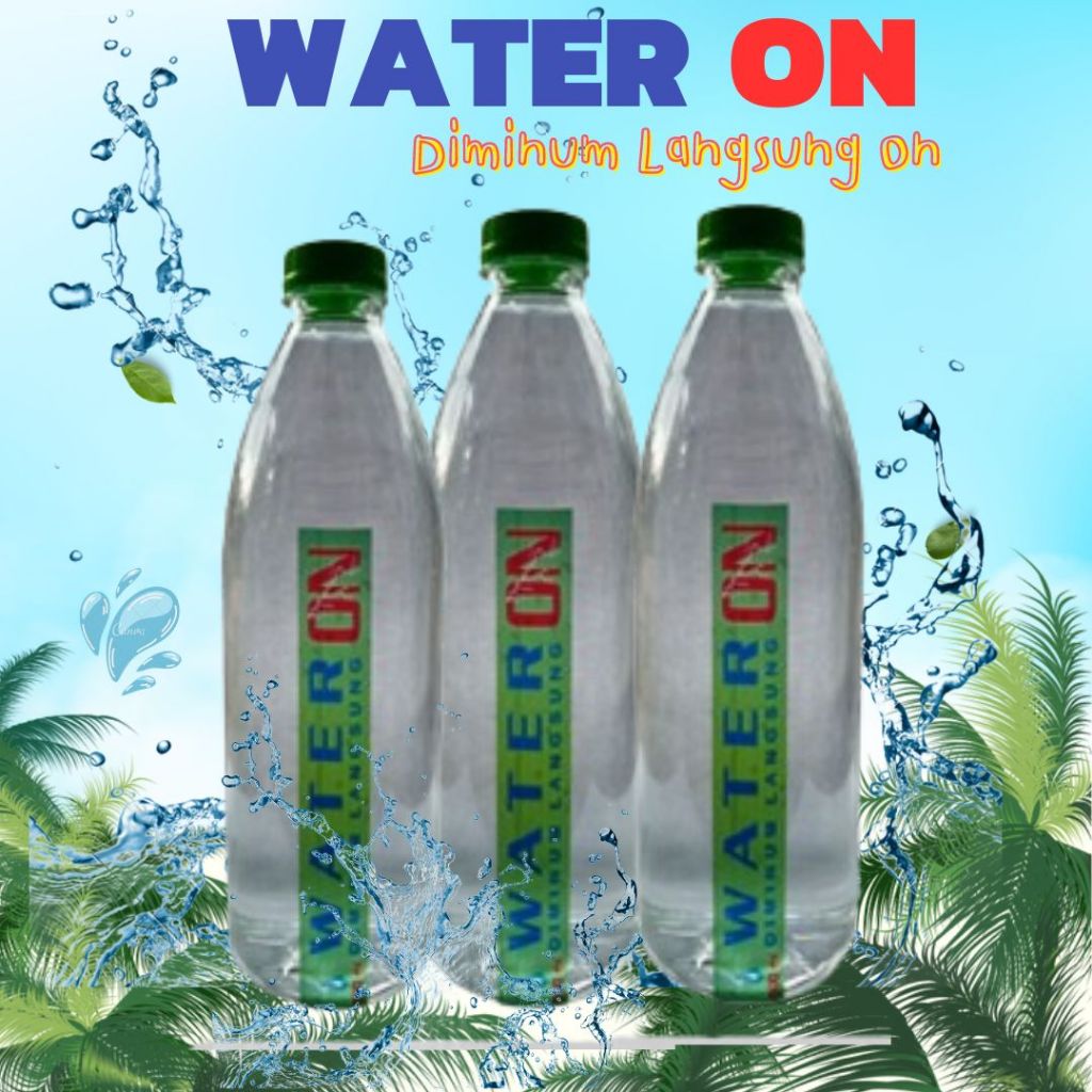 

Air Minum Water On | Air Minum Kesehatan | 600 ML 100 ORIGINAL