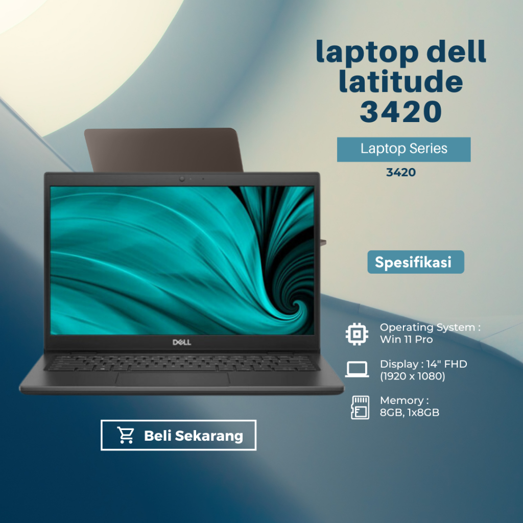 Laptop Dell Latitude 3420 (Core I5, Win 11 Pro, 14 inch FHD, 512GB)