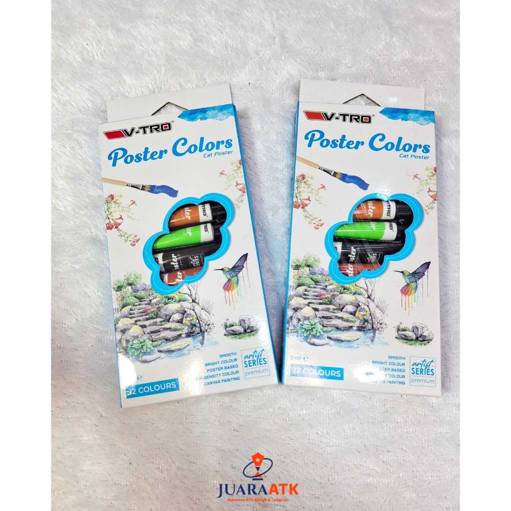 

V-TRO Poster Colors Cat Poster V-TRO 12 Warna