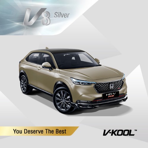 Kaca Film V-KOOL V8 Black series HONDA HRV 2022 Sunroof VRX60
