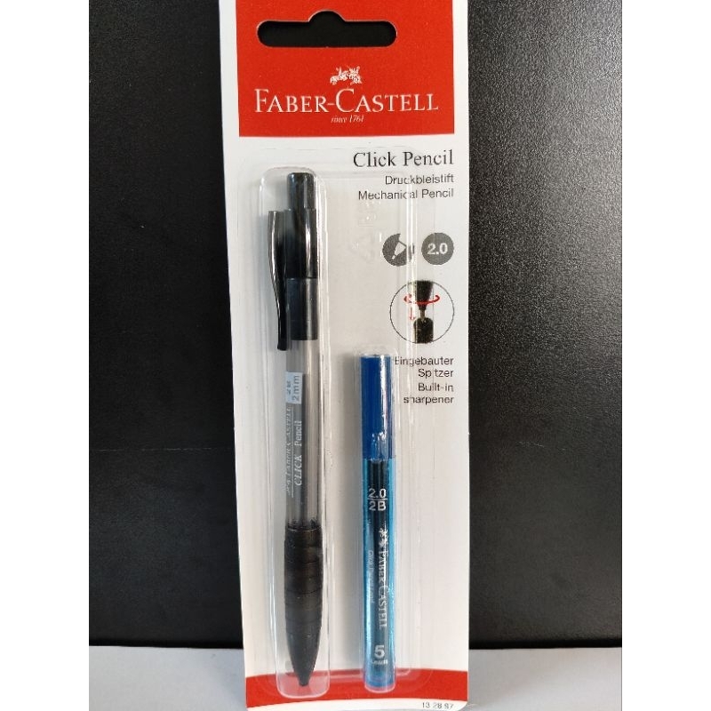 

Faber-Castell Pensil Mekanik 2.0mm + Refill / Pensil Mekanik Set
