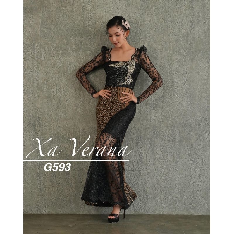 Dress bustier batik G593