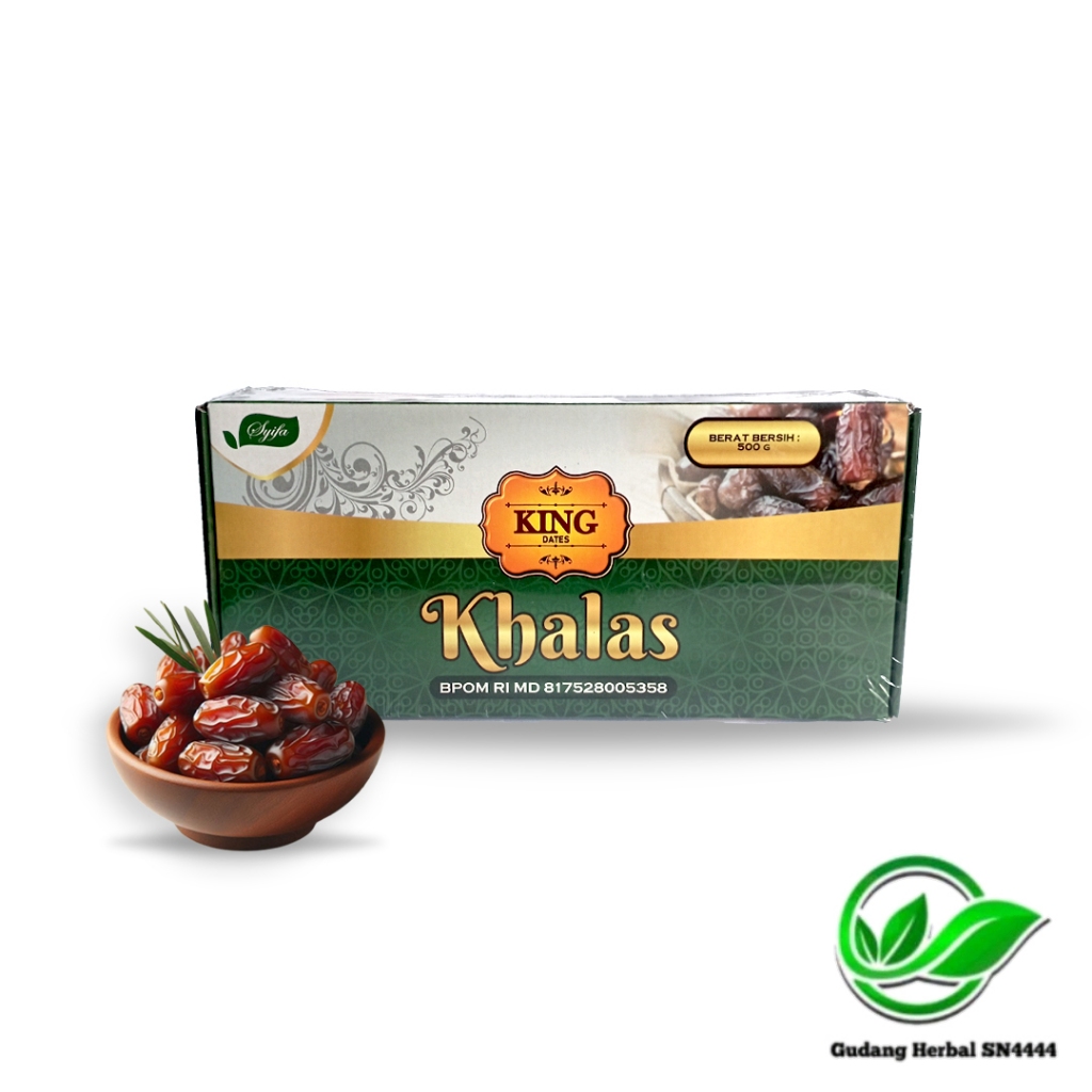 

Kurma Khalas 500G Syifa King Dates Original Buah Kurma