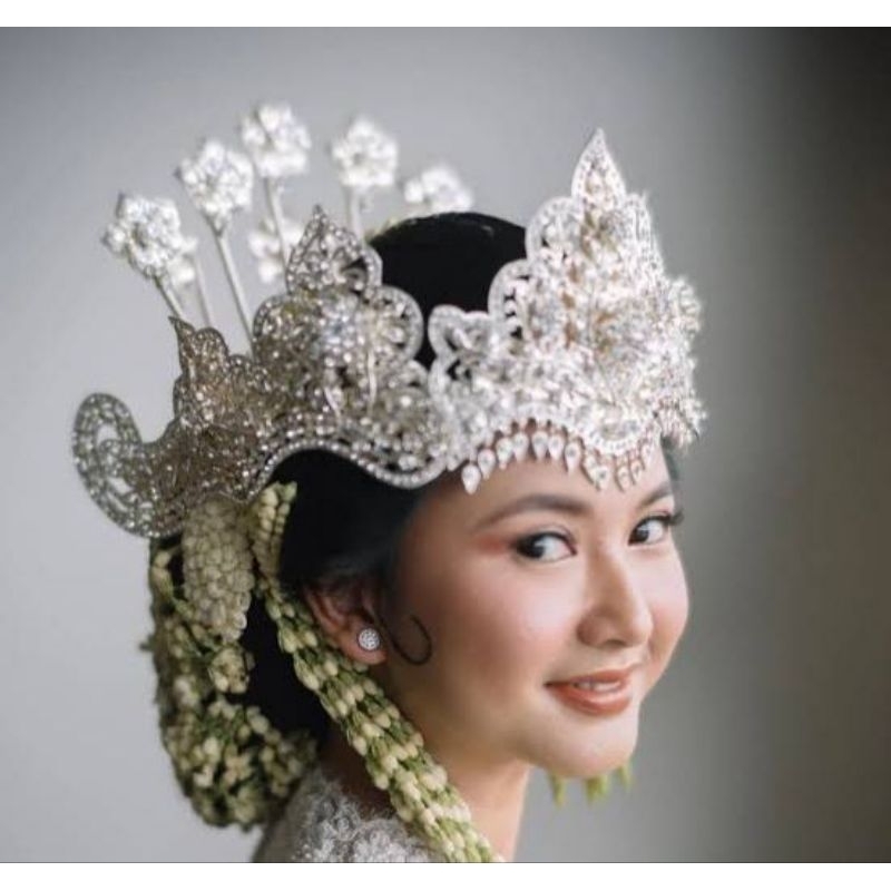 Siger jawa Accessories adat/Mahkota pengantin wanita/Accessories pentas karnaval/sirkam solo pengant