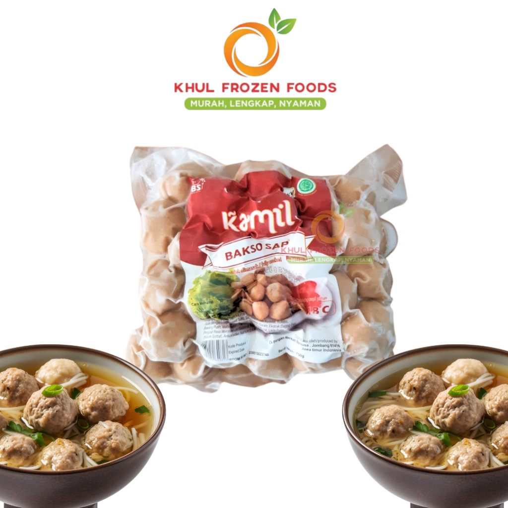 

Kamil Bakso Sapi 500gr / KAMIL / Bakso sapi frozen / meatballs