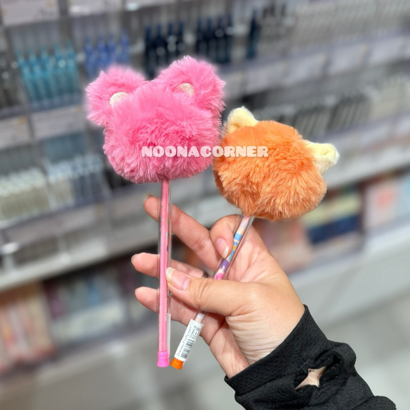 

Ohsome ‼️ Plush Styling Pen Gel 1.0 mm Hairball Disney Collections (Lotso / Turning Red)