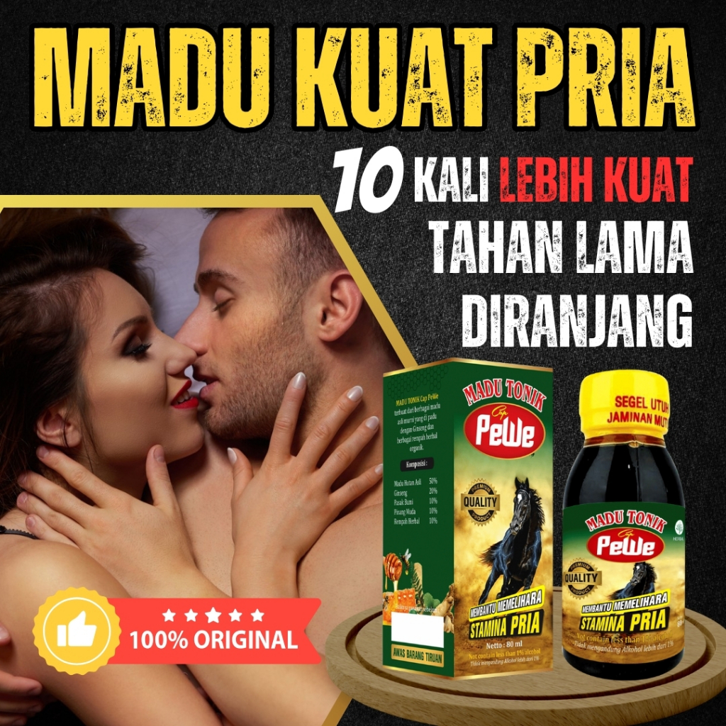 

Madu Tonik Madukuat 100% Original Herbal Rahasia Malam Hebat Stamina Pria Kuat Tahan Lama Di Ranjang