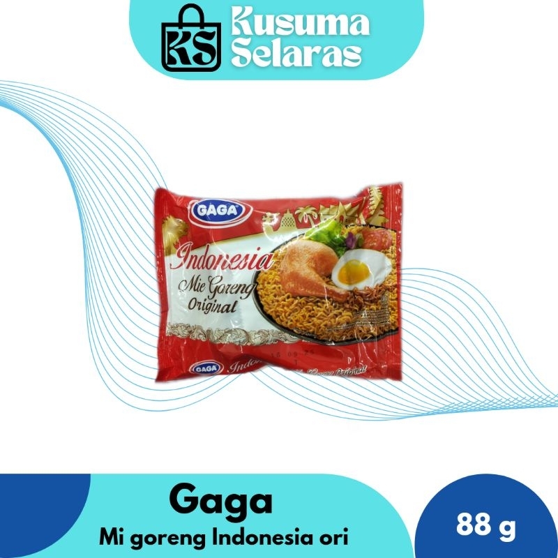 

Gaga Mi Goreng Instan Indonesia Original 88 g