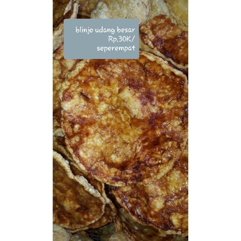 

BLINJO UDANG MANIS MENTAH 1/4