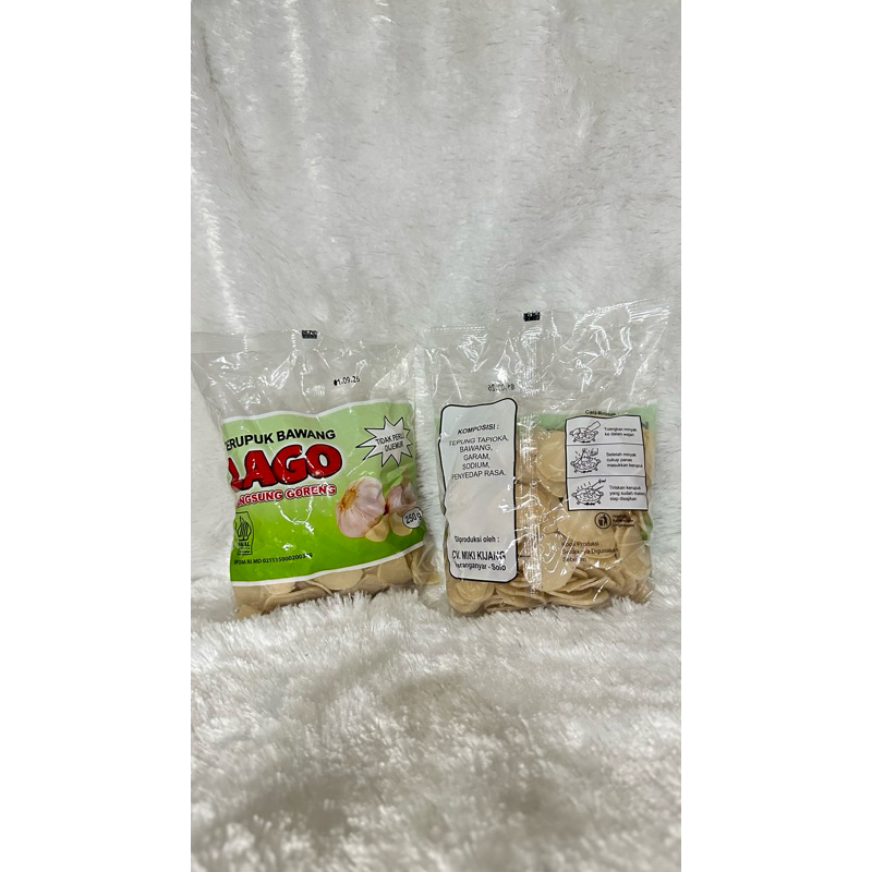 

KERUPUK BAWANG LAGO 250g