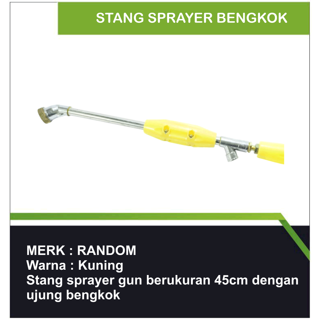 Stang Sprayer Bengkok / Stang Sprayer Gun bengkok