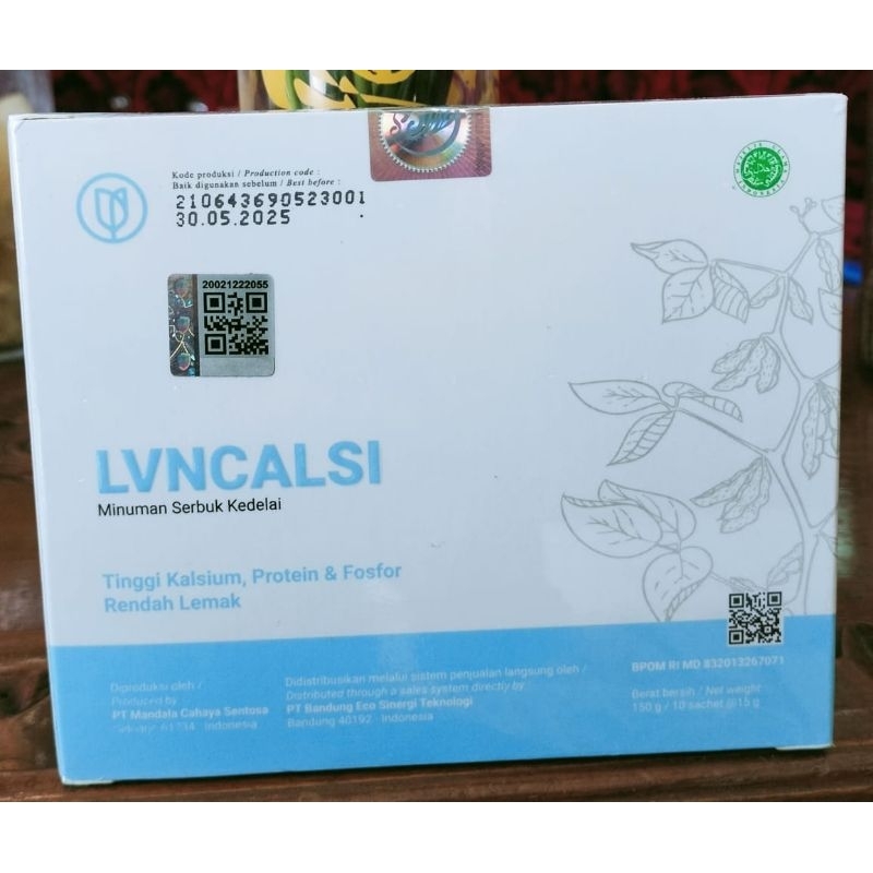 

LVN CALSI LVN CALCIUM isi 10 sachet Drink Susu Bubuk Kedelai untuk membantu pertumbuhan dan menjaga kesehatan