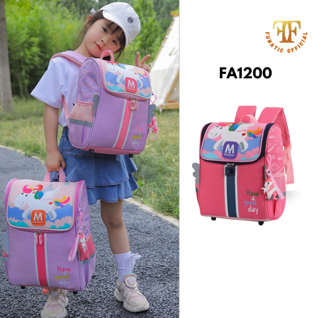 [FUNATIC] Tas Anak Sekolah Ransel Karakter Anak SD Murah Berkualitas Tas Gendong FA1200