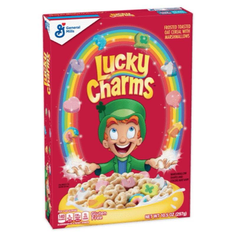

LUCKY CHARMS Cereal 297gr NON HALAL General Mills imported cereal