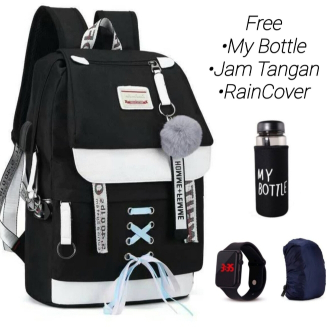 [ COD ] Tas ransel sekolah anak laki laki perempuan sd kelas 123456 - Tas jalan2 anak cewek -Tas Pol