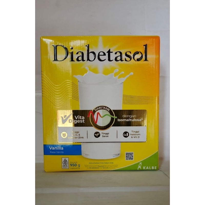 

Diabetasol Vanila / Coklat 950gr