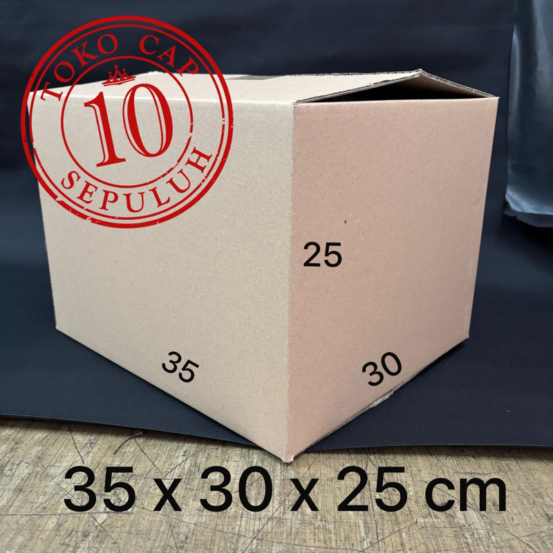 

Kardus box polos 35x30x25 cm