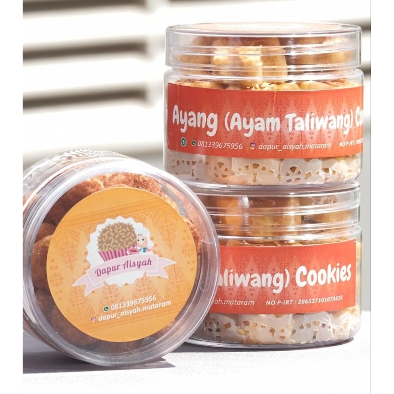 

cookies Rasa Ayam taliwang