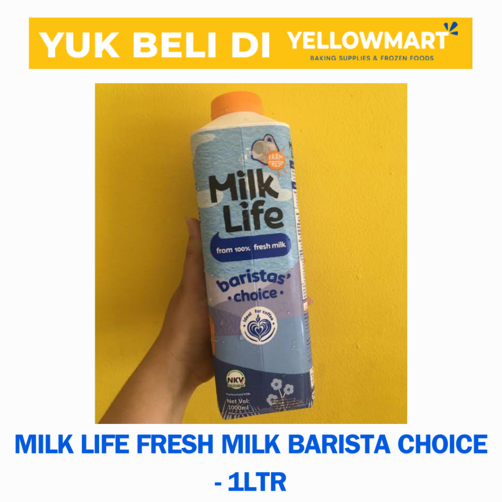 Milk Life Barista Choice Fresh Milk Susu Segar - 1ltr