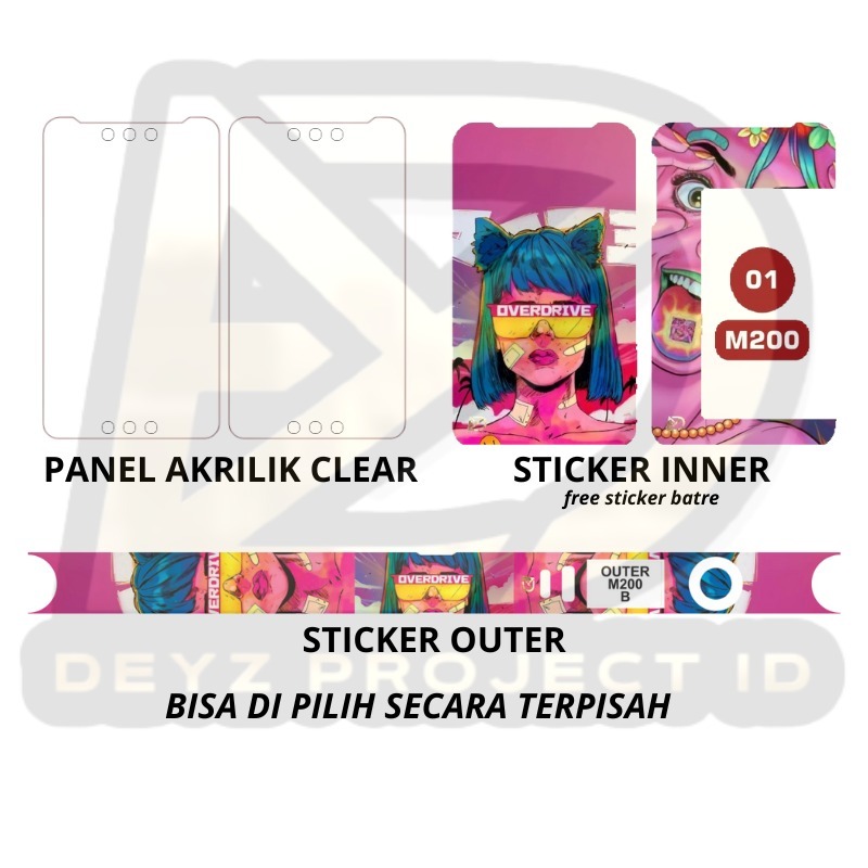 

Stiker Fulset M Dua Ratus Depan Belakang Dan Stiker Samping + WB Premium