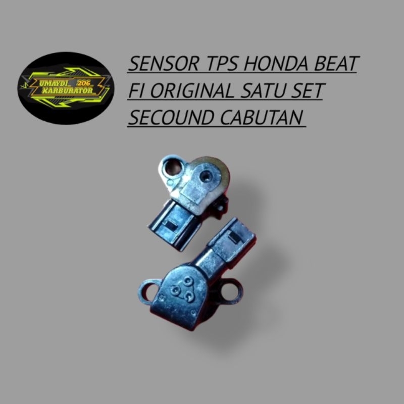 SENSOR TPS satu set Honda beat fi original cabutan