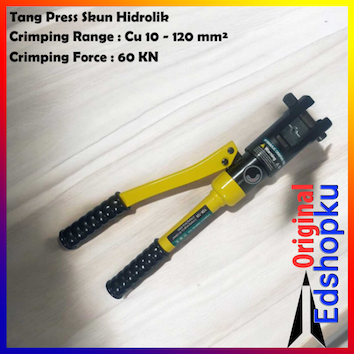 Peralatan Alat Tang Instalasi Kabel Alat Berat Listrik Panel Surya Press Skun Hidrolik Crimping Plie