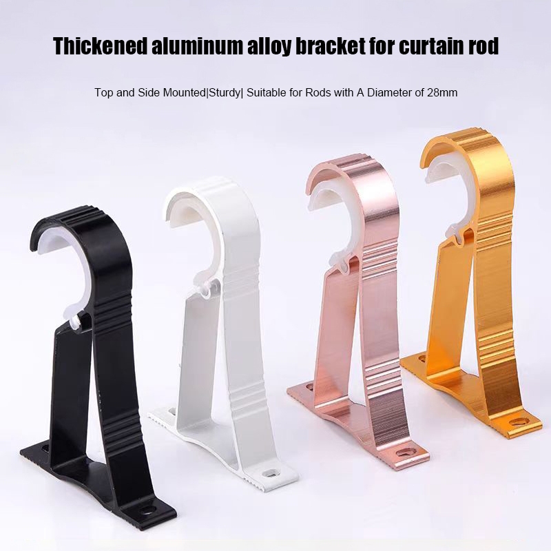Curtain Rod Bracket Metal/ Tiang ​Gorden Bracket Double / Bracket Kaki Double Gorden Rel Kaki Penyan