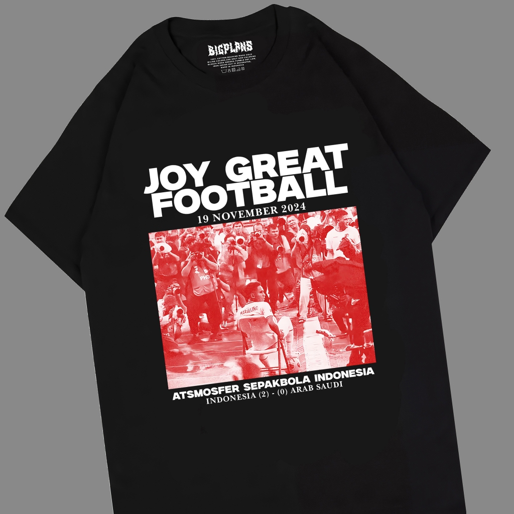 KAOS TIMNAS INDONESIA - ATMOSFER VS ARAB SAUDI / KAOS DISTRO TIMNAS PREMIUM COTTON