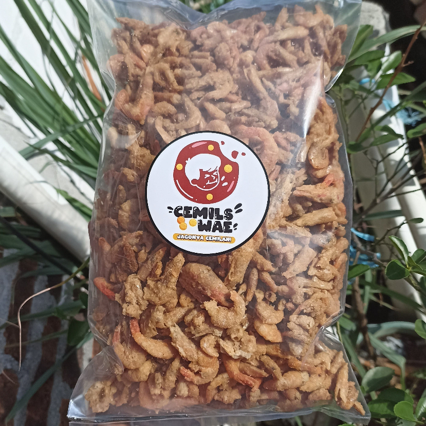 

Udang Krispy 500 gram Udang Goreng Krispi 1/2 kg Garing Renyah Crispy Bergizi 500gr Khas Rawa Pening