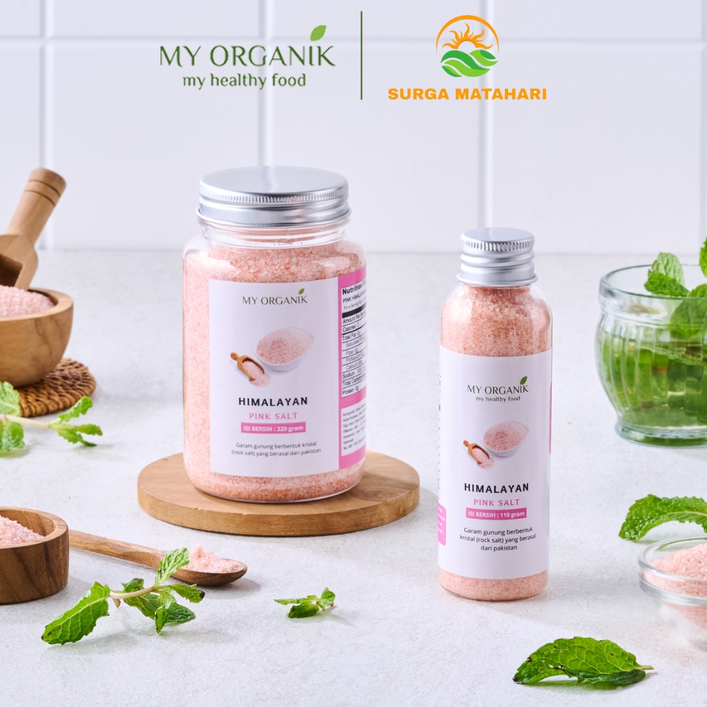 

My Organik Garam Himalaya Original Asli Organik Himalayan Pink Salt Premium Best Quality