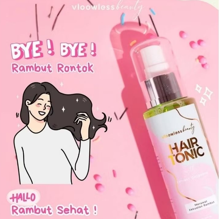 HAIR TONIC SERUM RAMBUT VLOOWLESS BEAUTY