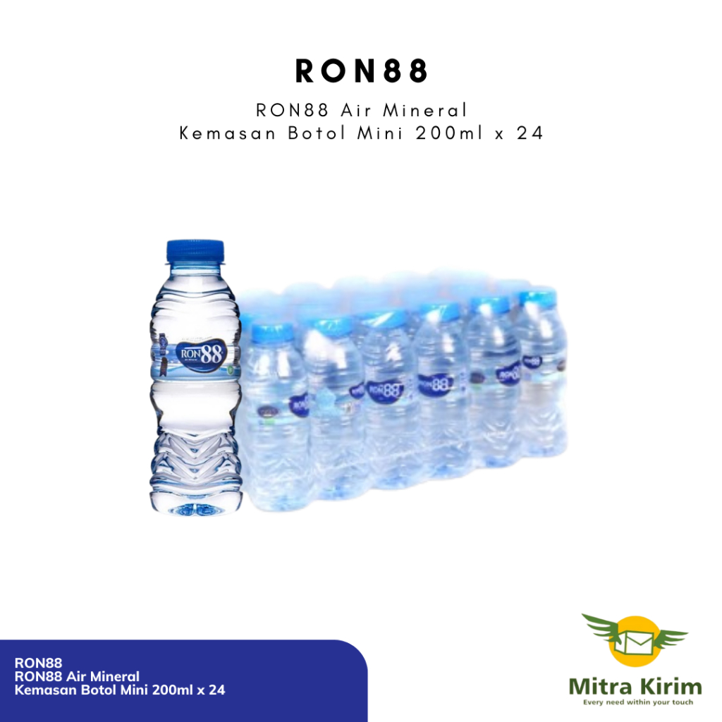 

Ron88 Air Mineral Kemasan Botol Mini 200ml x 24