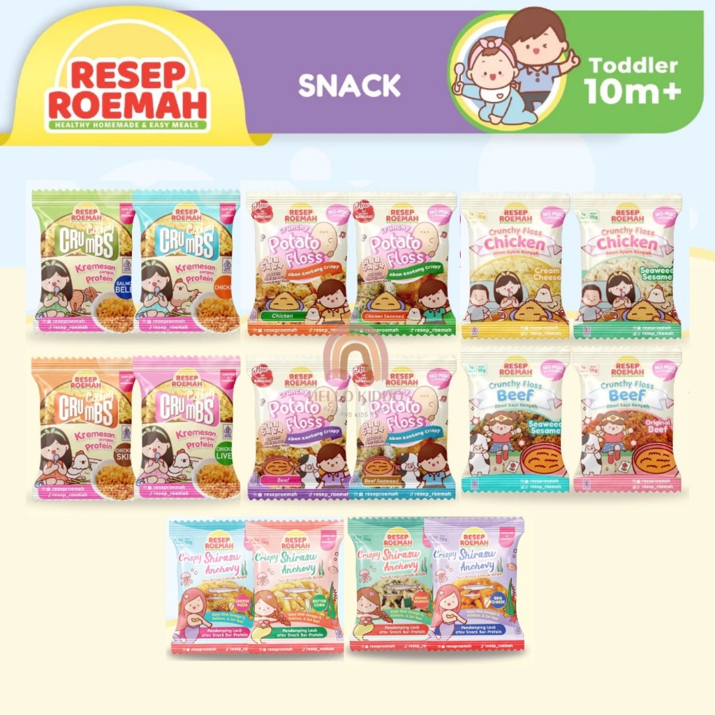 

10+ RESEP ROEMAH ABON MINI SAPI AYAM 15G/CRUMBS KREMESAN/ ABON KENTANG POTATO FLOSS/CALAMARI TEMPURA CRISPY- TODDLER FLOSS ABON MPASI