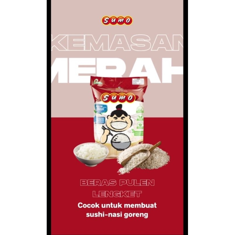

Beras sumo premium merah 5kg