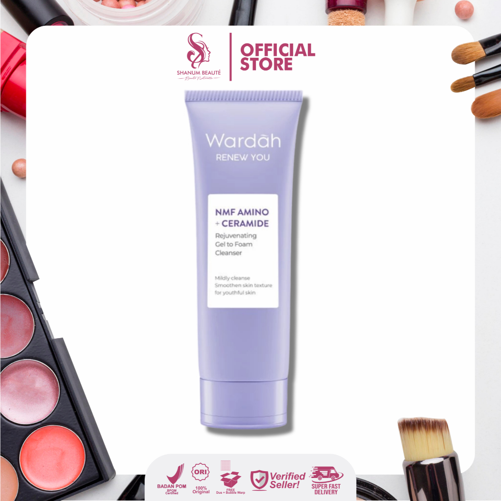 Wardah Renew You Anti Facial Wash - Pembersih Wajah 100 ml