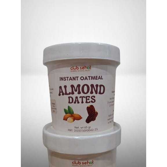 

Club Sehat - Instant Oatmeal Dates Almond 65gr