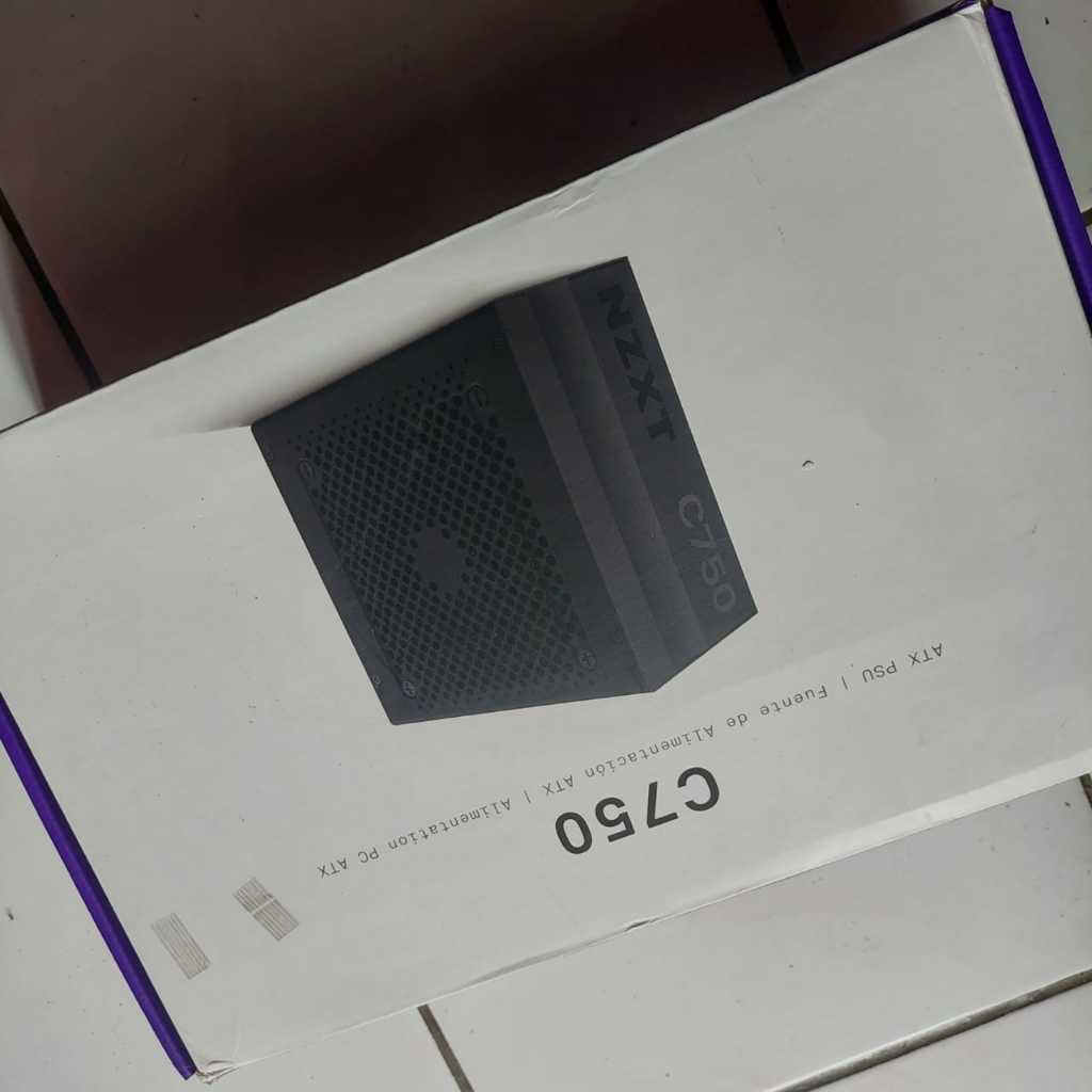 psu 750w nzxt bekas gold 80