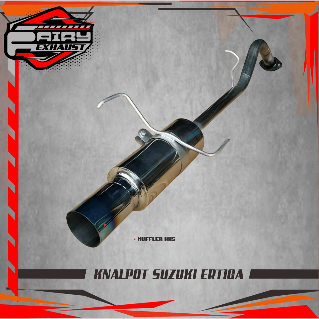 KNALPOT RACING SUZUKI ERTIGA MUFFLER HKS Pemasangan Sistem Baud