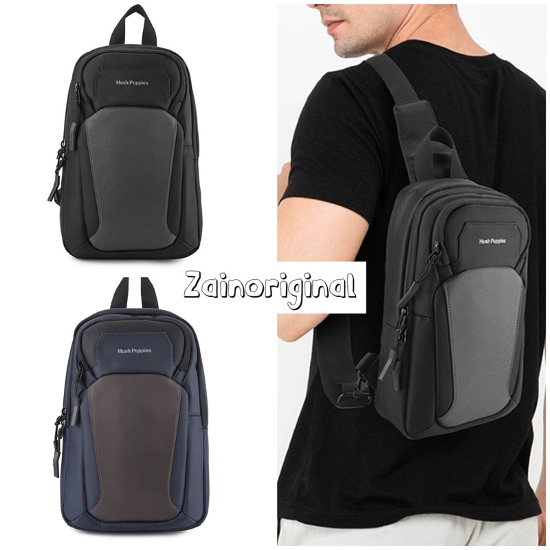 ORIGINAL HUSH PUPPIES SIMON CHEST BAG NEW ARRIVAL TAS DADA PRIA TAS PRIA